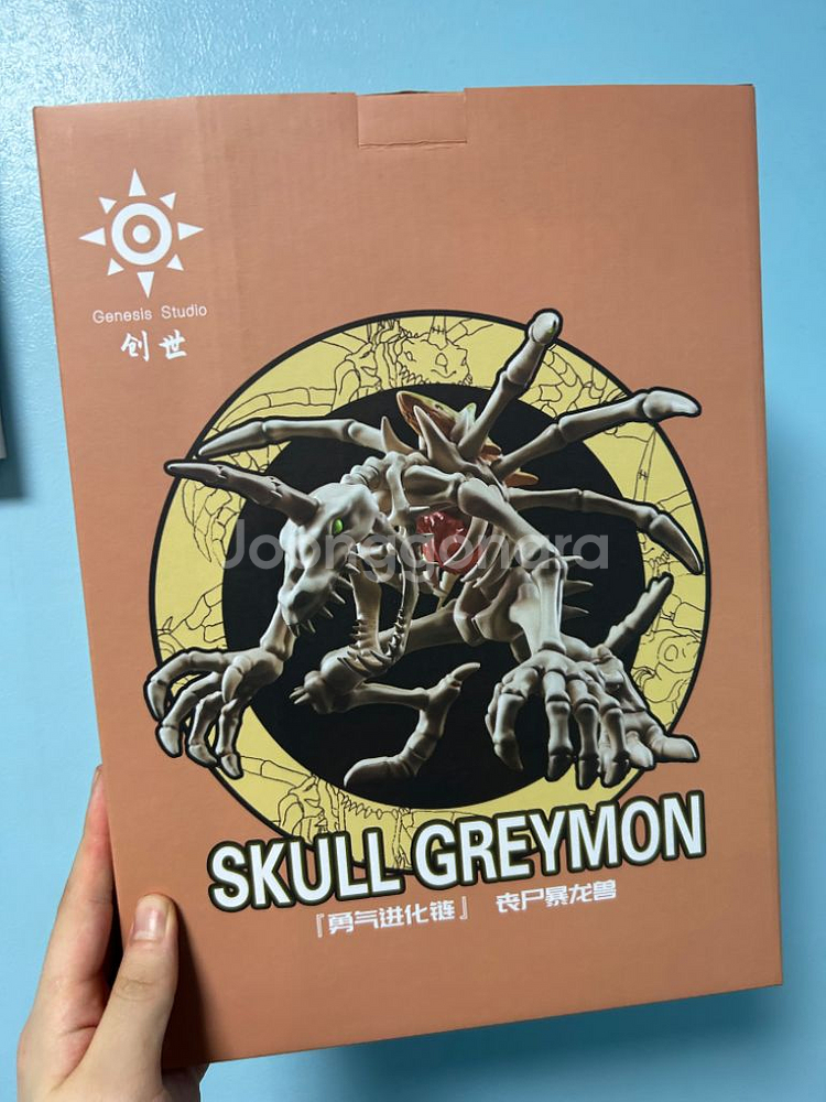 [디지몬 피규어]제네시스사 스컬그레이몬 판매합니다--6