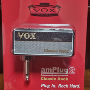 미개봉 VOX amPlug2 classic rock