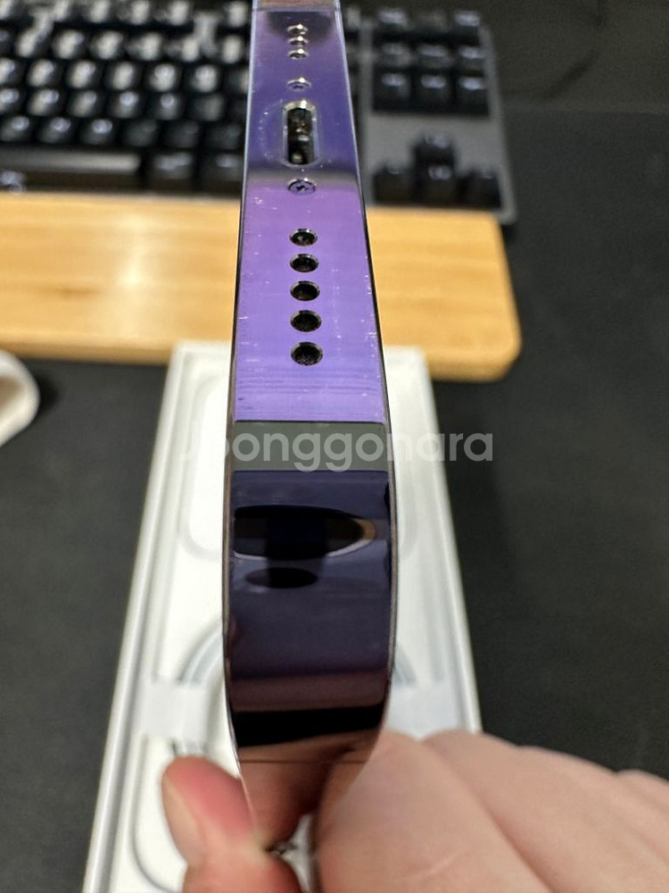 아이폰14프로 256 자급제 에케플 딥퍼플--2