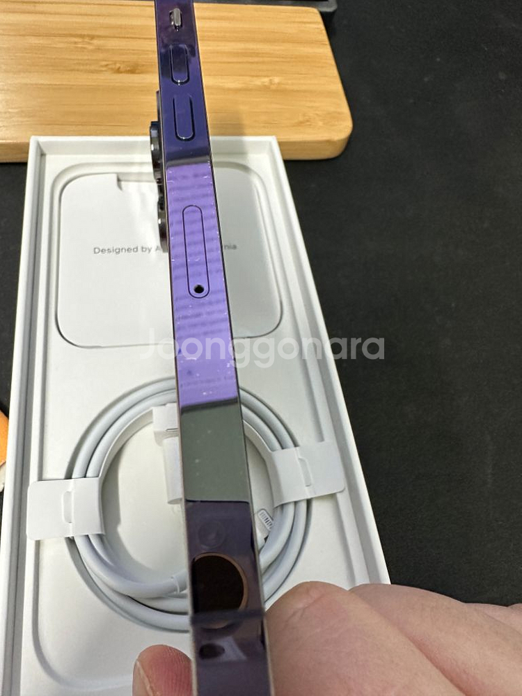 아이폰14프로 256 자급제 에케플 딥퍼플--3