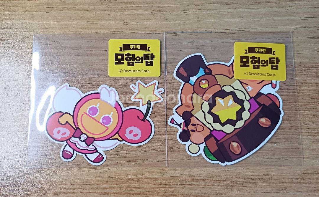 쿠키런 굿즈 일괄(장패드,모자,키링,헤어밴드)--7