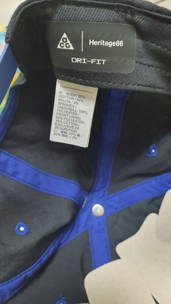 나이키 ACG 드라이핏 헤리티지86 블랙 스냅백 새제품 이미지