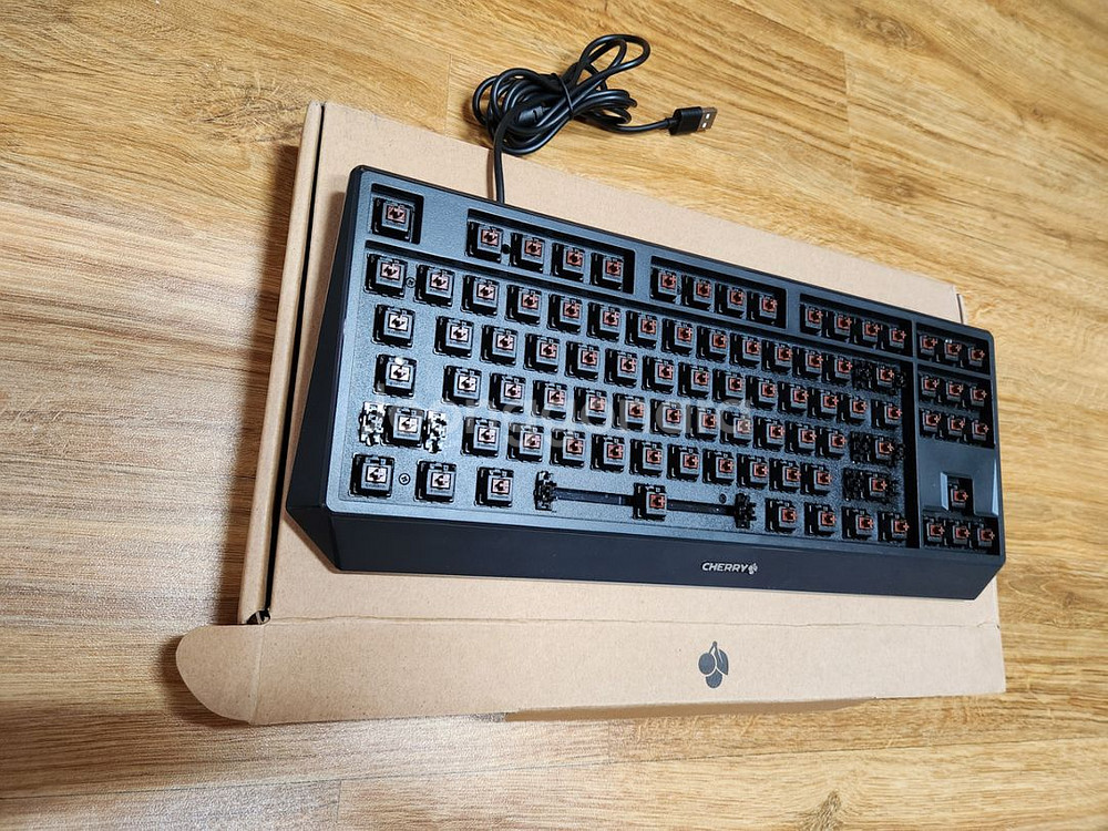 체리키보드 MX 1.0 TKL (키캡제외)갈축 키보드--1