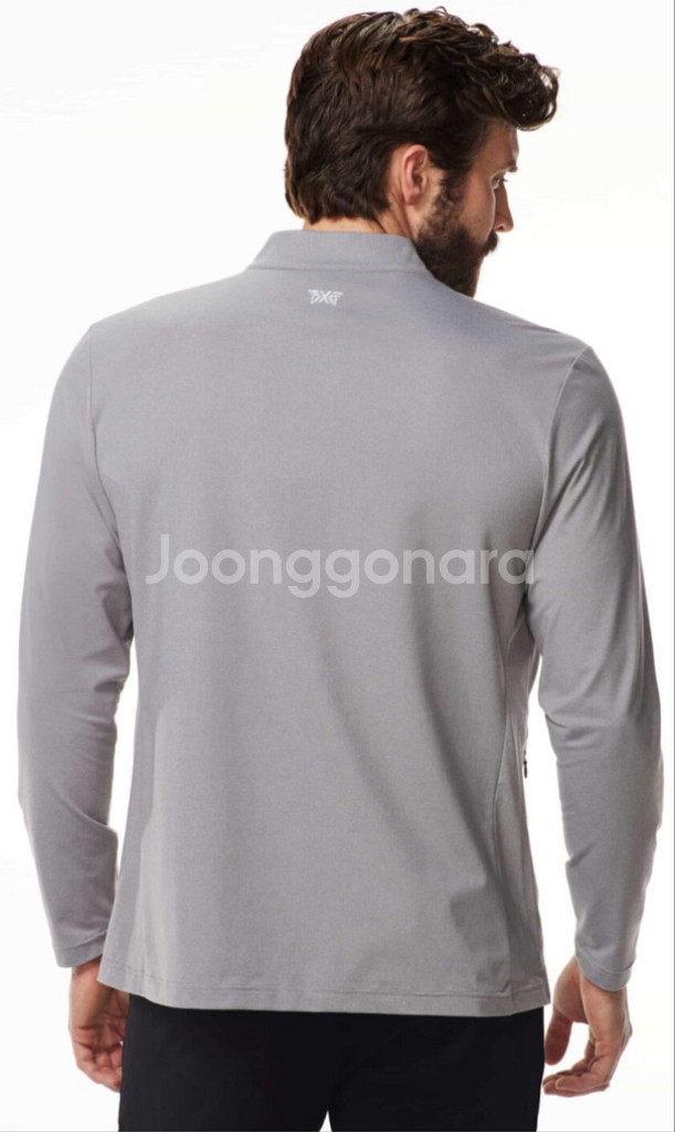 [공홈정품]PXG 1/4 집업 모크넥 긴팔티 2xl--3