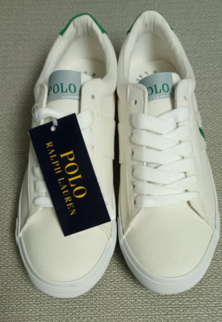 폴로랄프로렌 캔버스 스니커즈 235새상품--2