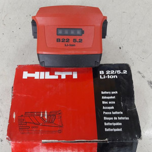 힐티 22V 5.2AH 미사용 배터리 판매합니다
