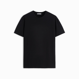 M ZARA 자라 슬림핏 베이직 티셔츠 블랙