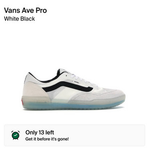1회착 280 VANS 반스 에이브이 프로
