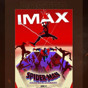 CGV 스파이더맨 어크로스 더 유니버스 IMAX 포스터