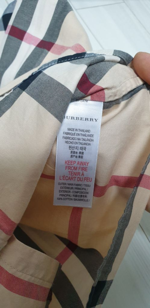 버버리칠드런 남방 2y 정품 운포--5