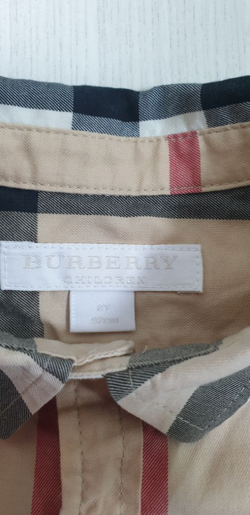 버버리칠드런 남방 2y 정품 운포--3