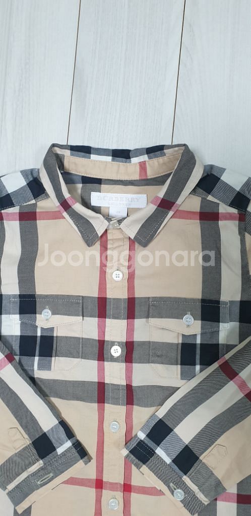버버리칠드런 남방 2y 정품 운포--1