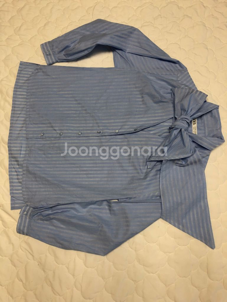 ZARA 자라 면 ST셔츠 (리미티드 에디션)--1