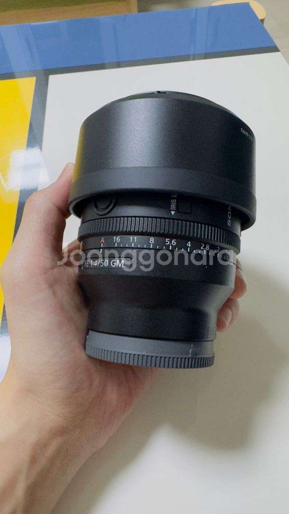 소니 50.4 gm 50mm 1.4 렌즈 팝니다(신동품--3