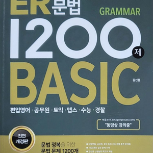 ER문법 1200 베이직 문법책