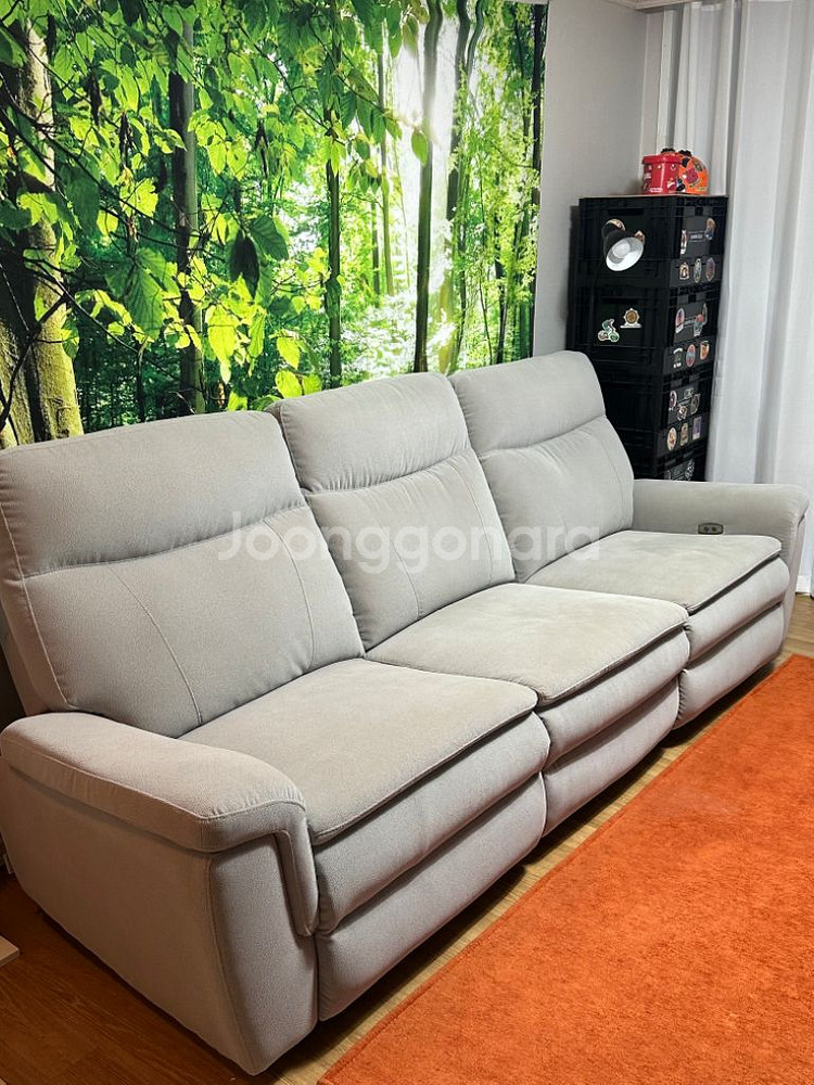 제니스 사하라 3인 리클라이너 소파--1