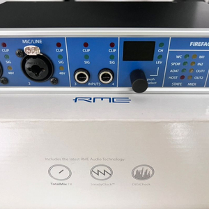 RME fireface ucx 베이비페이스 상위모델