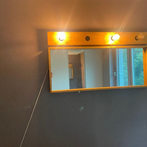 인테리어 분장실 조명등+거울