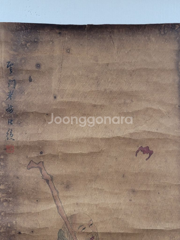 신선도 고화 그림 골동품--9
