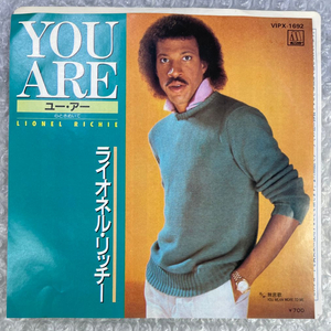 Lionel Richie / You Are 7인치 싱글