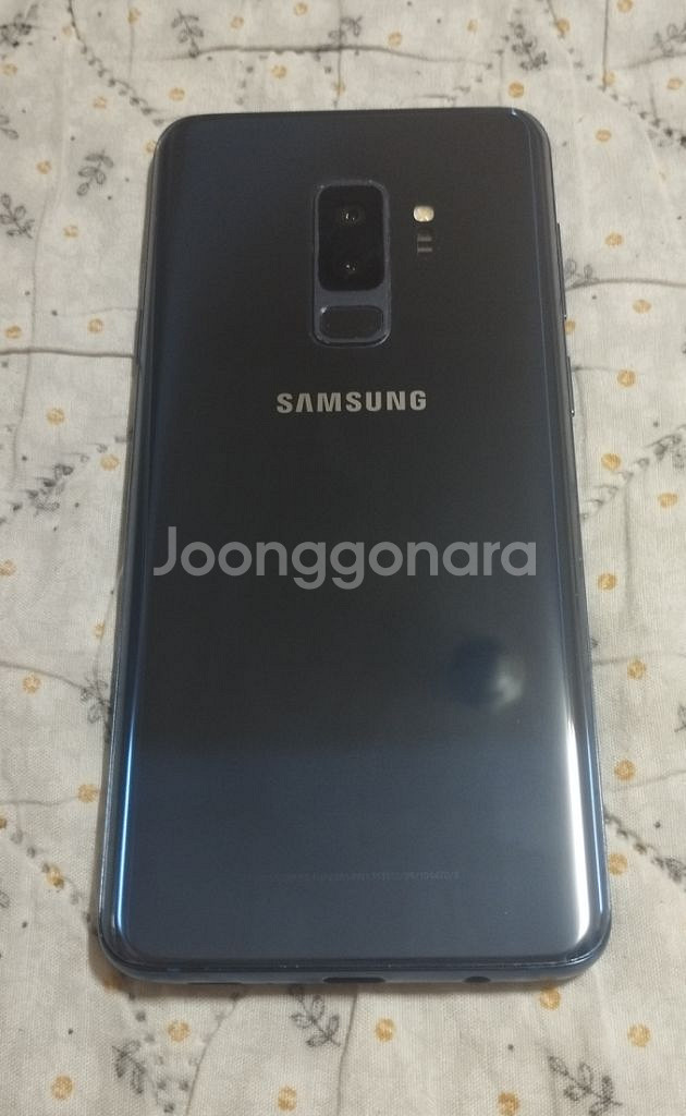 상태 아주 깨끗한 갤럭시 s9+ 플러스 블루색팝니다.--1