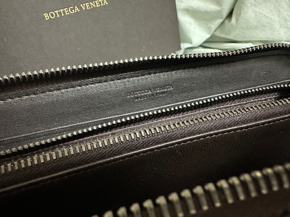 보테가베네타 장지갑 (브라운색상)--3