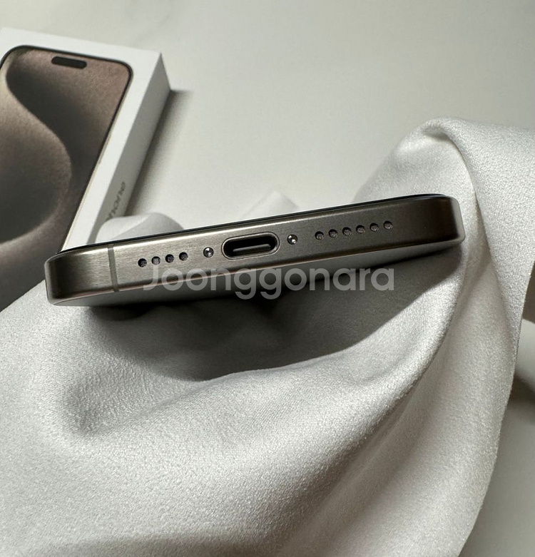 아이폰15프로맥스 512기가 네츄럴티타늄 자급제 새폰급--2