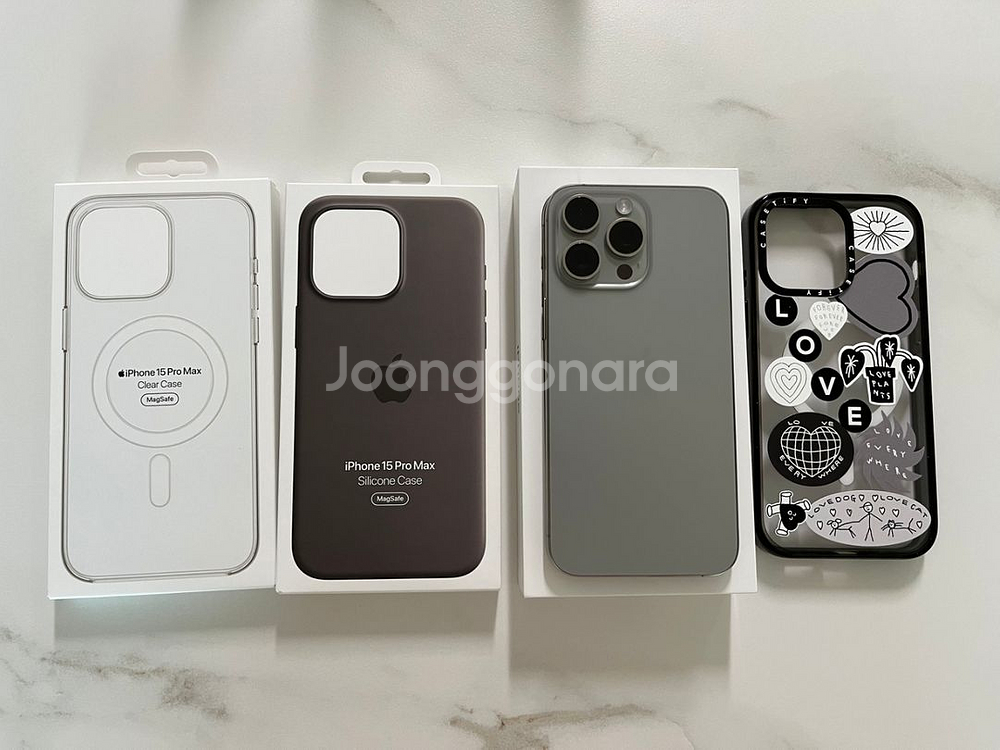 아이폰15프로맥스 512기가 네츄럴티타늄 자급제 새폰급--0