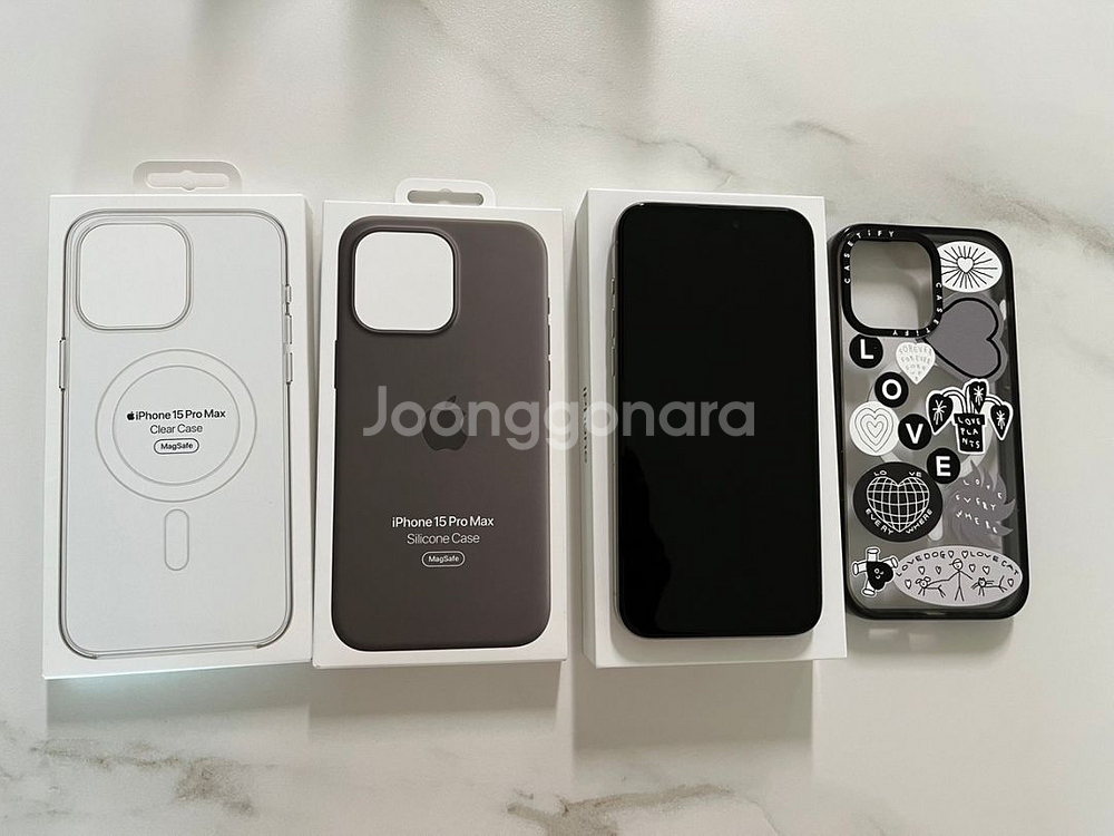 아이폰15프로맥스 512기가 네츄럴티타늄 자급제 새폰급--1