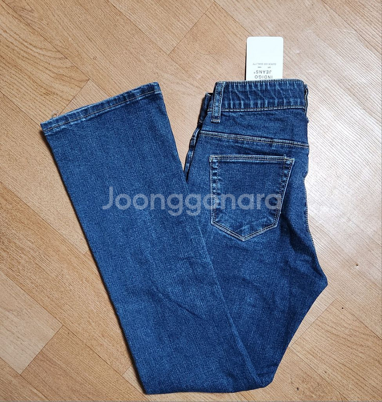 인디고뱅크 밴드 청바지 부츠컷 25 미사용--4