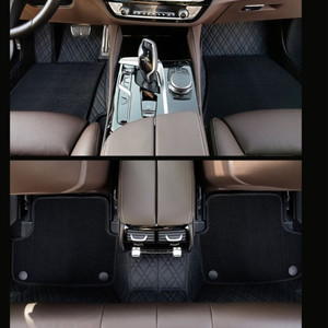프리미엄 7D카매트 풀세트, BMW X6 카시트 블랙