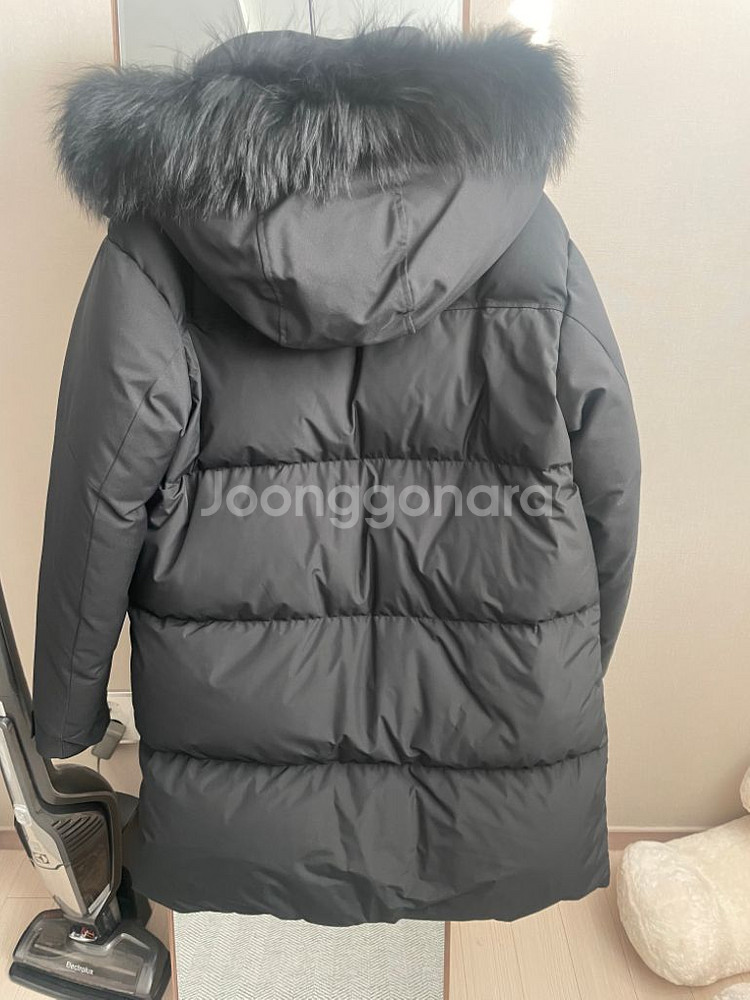디스커버리 다운점퍼 구스다운 패딩 100 검정 L--1