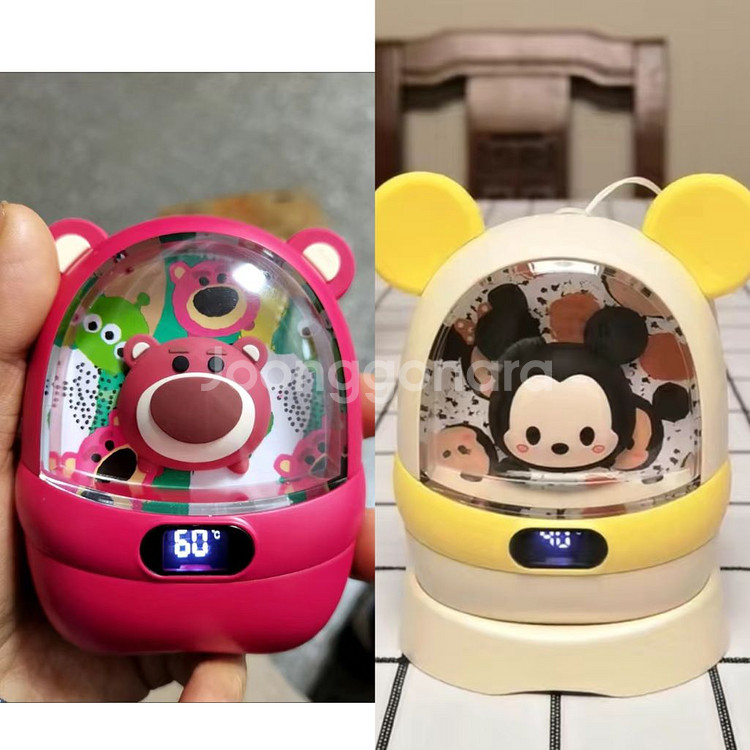 새 손난로 충전식 휴대용 귀여운 크리스마스 생일 선물--0