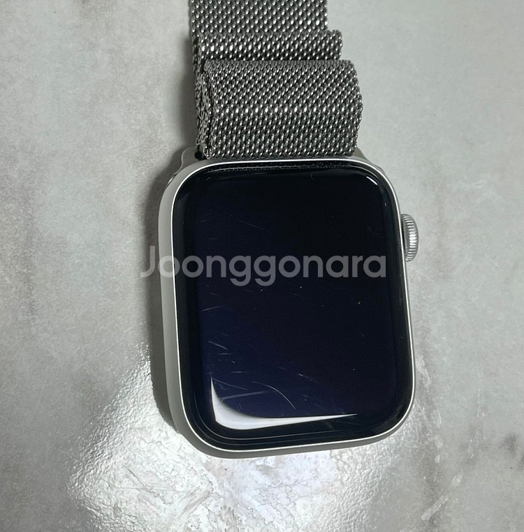 애플워치 se 실버 44mm 셀룰러(대전직거래)--2