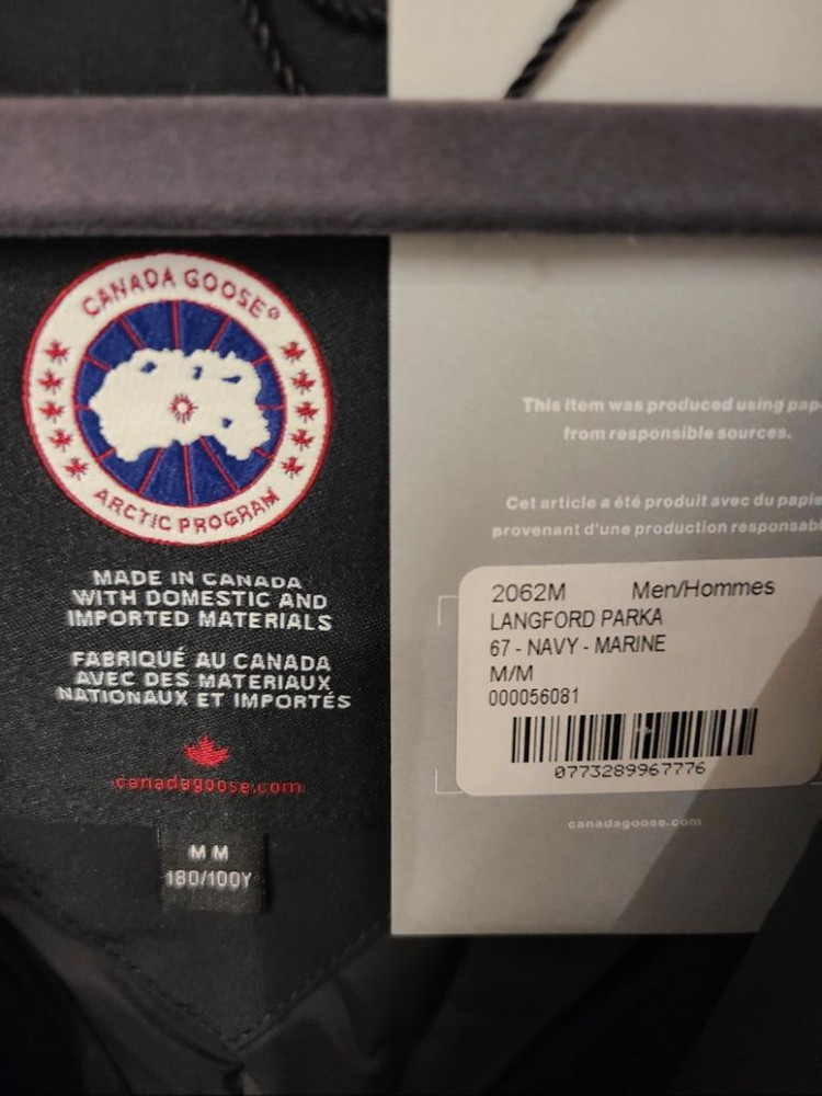 캐나다구스/랭포드/네이비/M(100사이즈)--4