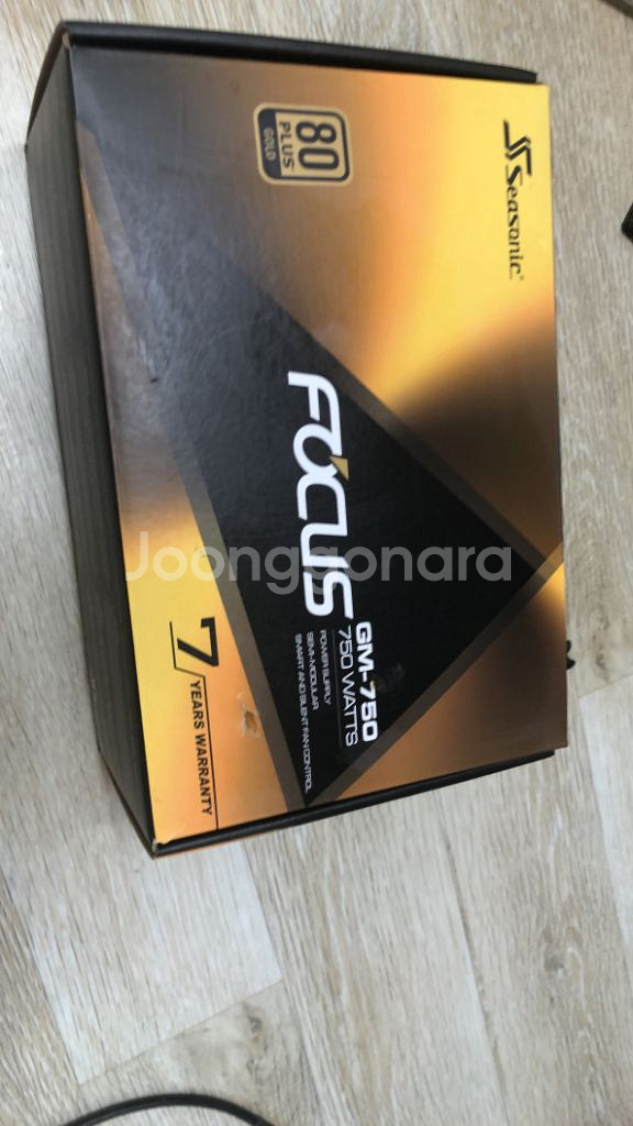 시소닉 포커스 골드 gm-750 모듈러 팝니다.--0