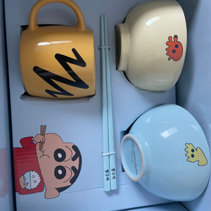 (일괄)짱구 식기 및 흰둥이 밥그릇 판매