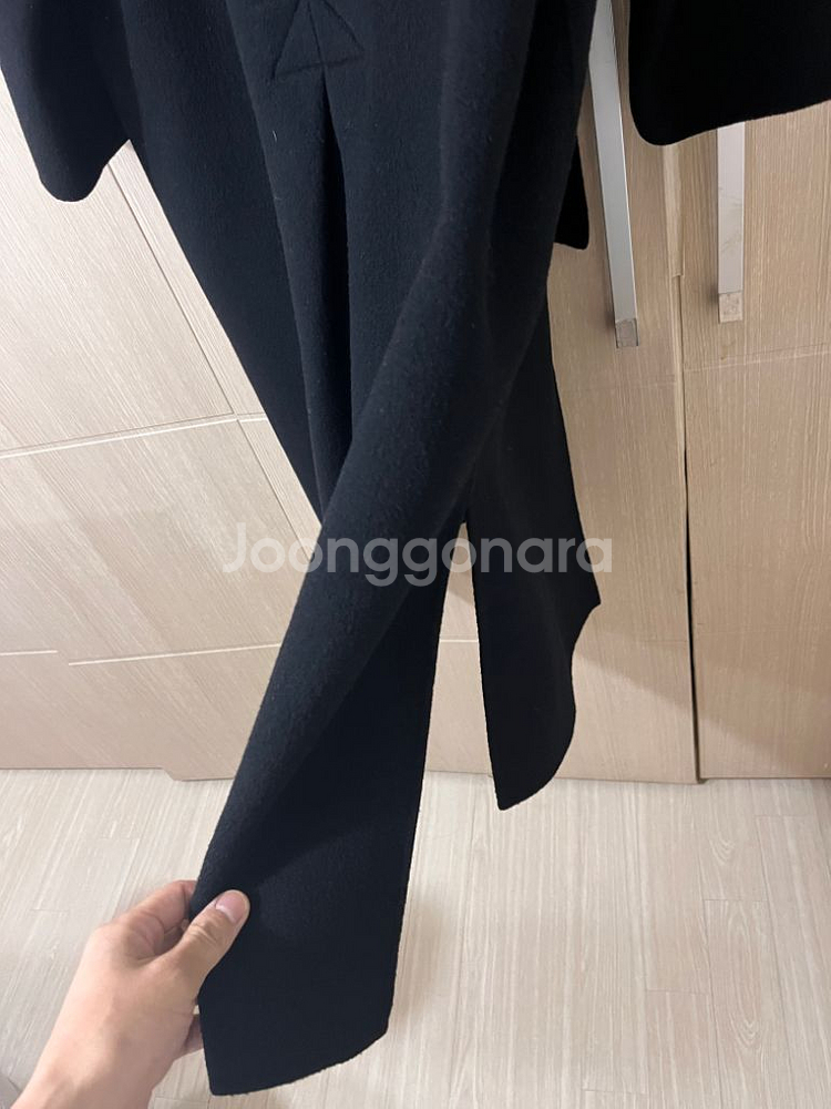 듀엘dewel 로브코트 블랙(55사이즈)--4