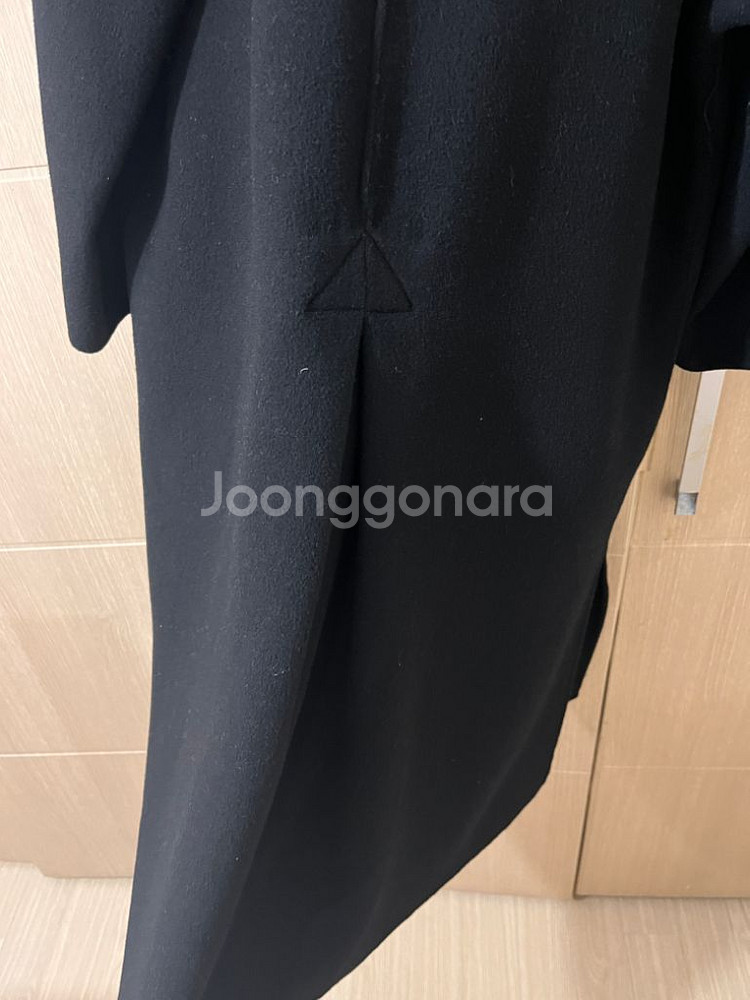 듀엘dewel 로브코트 블랙(55사이즈)--3