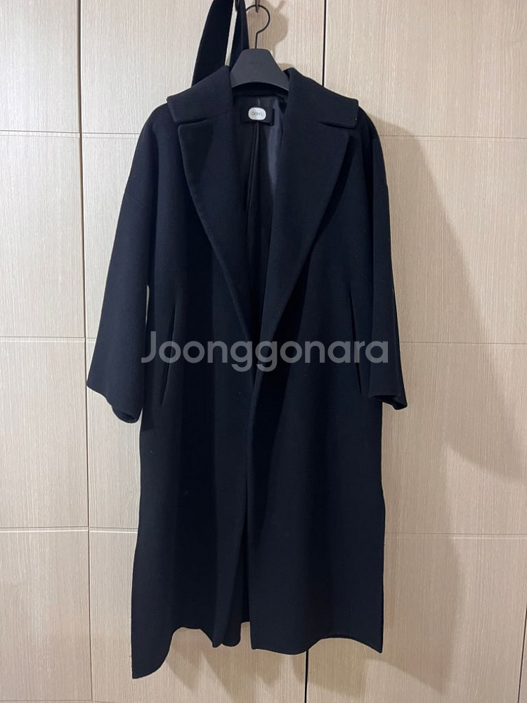 듀엘dewel 로브코트 블랙(55사이즈)--7