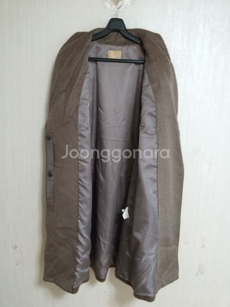 여성 미샤 라마 롱코트 (오버핏95-100)--4