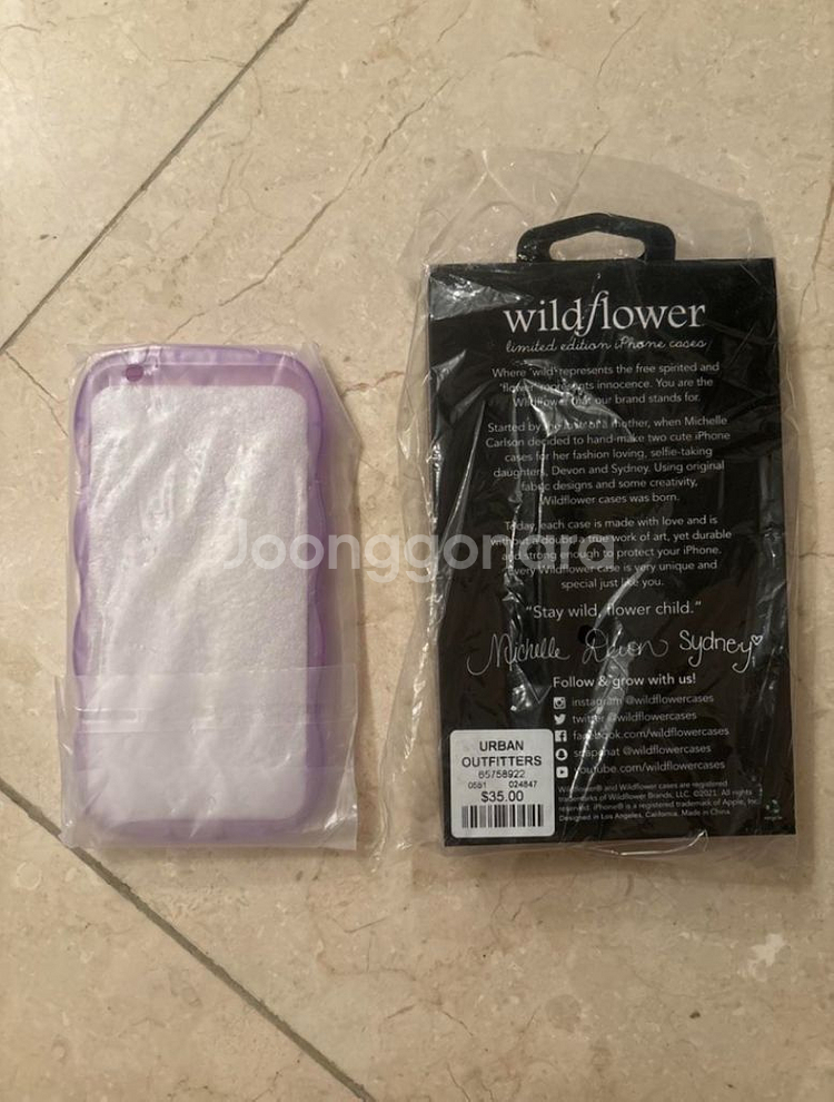 아이폰 12 와일드플라워 wildflower 케이스--1