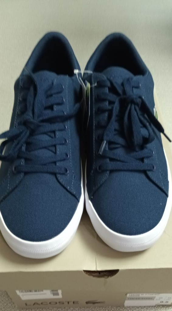 라코스테 르론드 스니커즈 네이비 285 박스채새상품--3