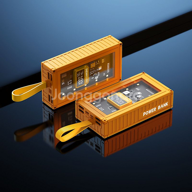 새 급속충전 컨테이너 보조배터리 20000mAh--7