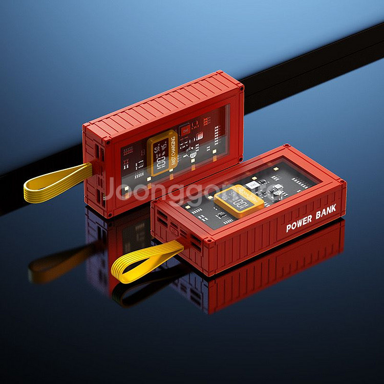 새 급속충전 컨테이너 보조배터리 20000mAh--8