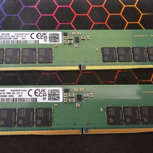 삼성 ddr5 4800 32gb (16 2개) 팝니다