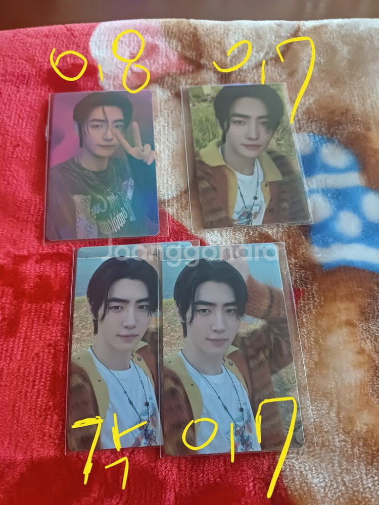 엔하이픈 오렌지 블러드 전멤버 포카 판매--6