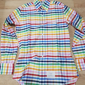 톰브라운 무지개 셔츠 (남녀공용,매장판,거의새거)