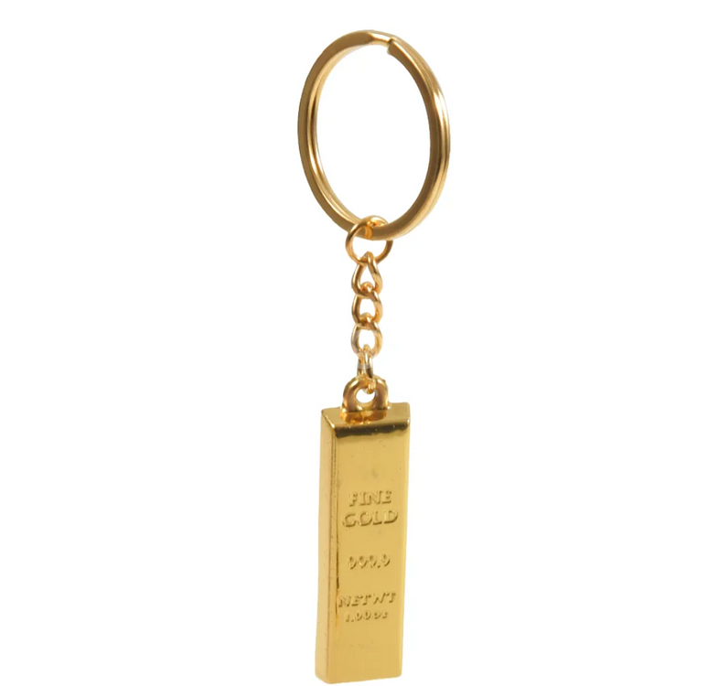 팬던트 열쇠고리 금도금 4개--8