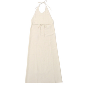 베이스레인지 apron dress / off white